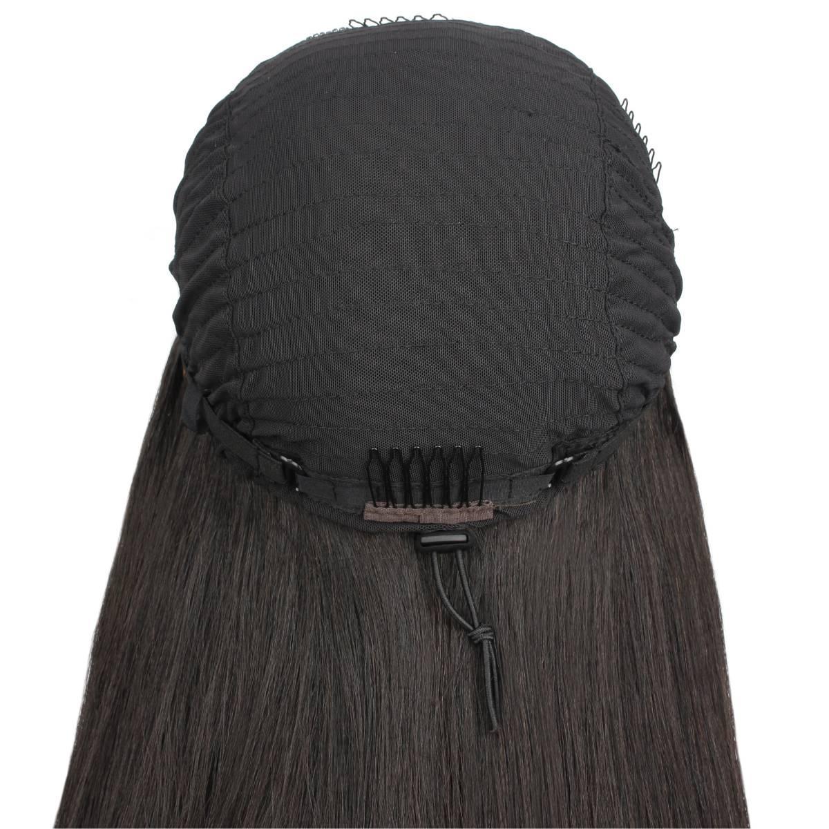 Yaki Straight Half Wig