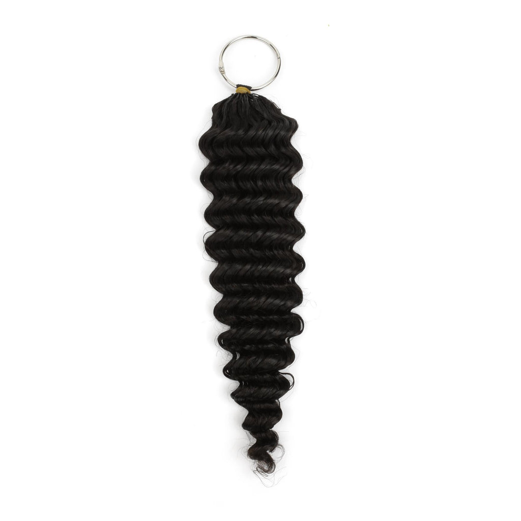 16" Deep Wave Feather Crochet