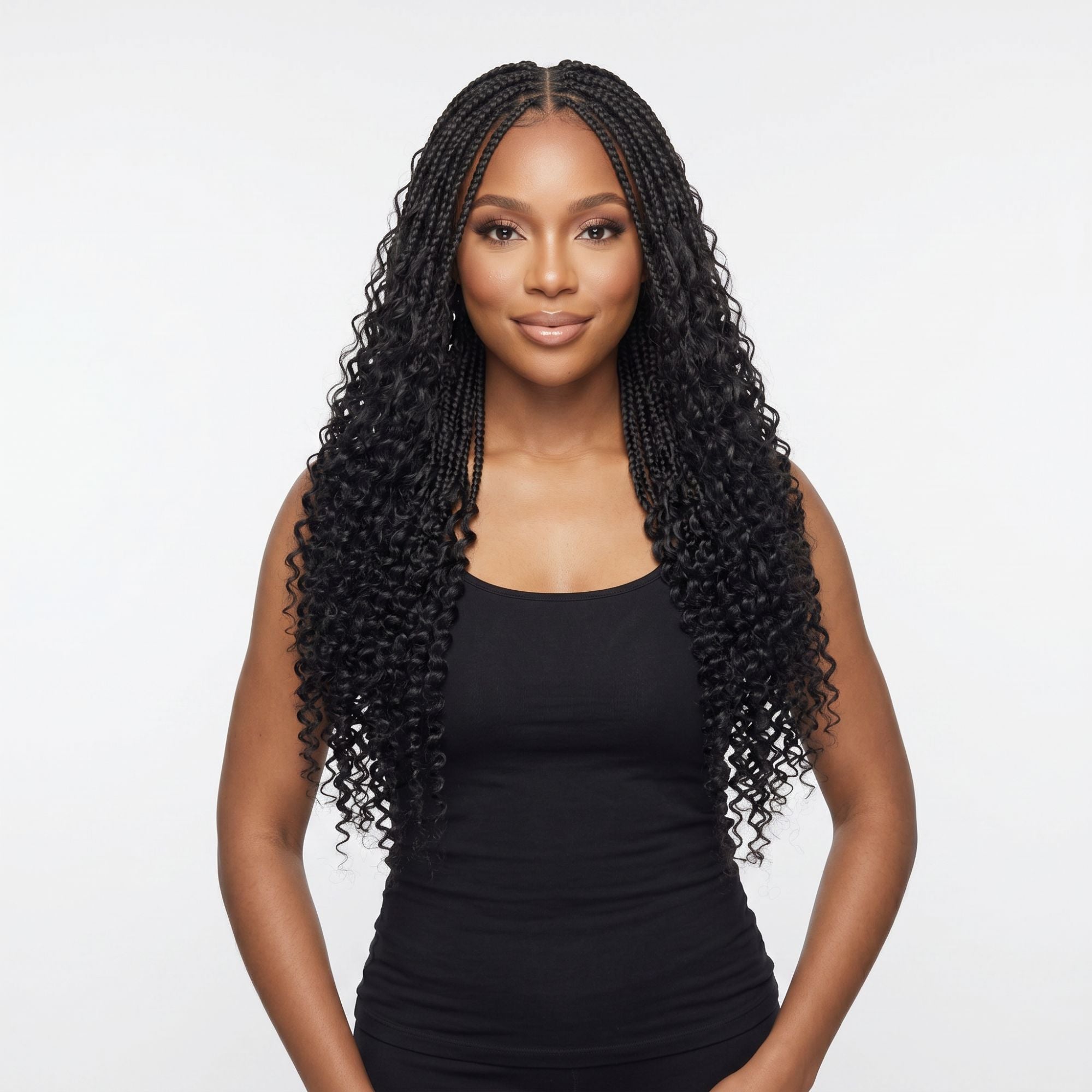 16" Kinky Curly Feather Crochet