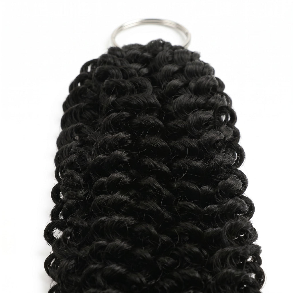 16" Kinky Curly Feather Crochet