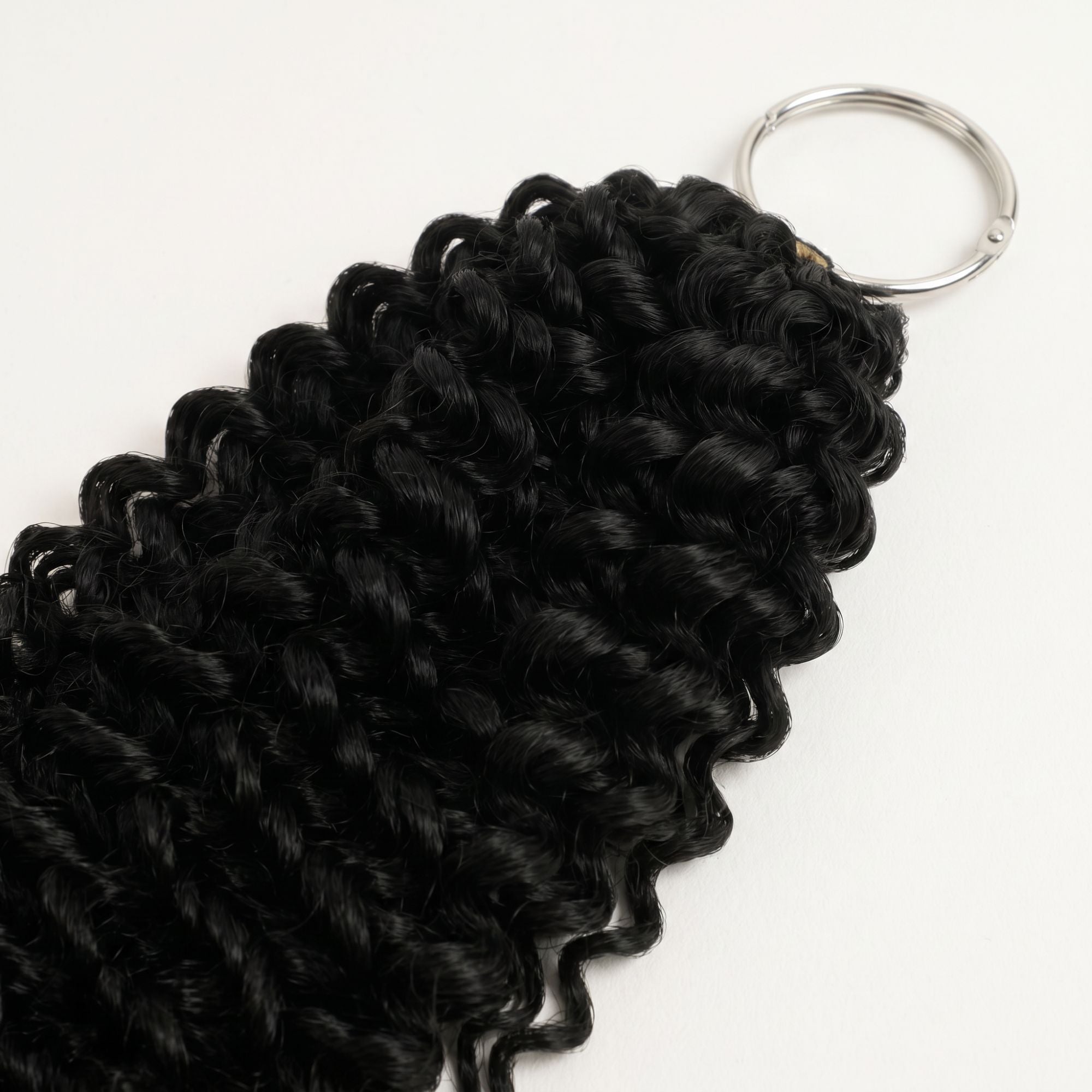 16" Kinky Curly Feather Crochet