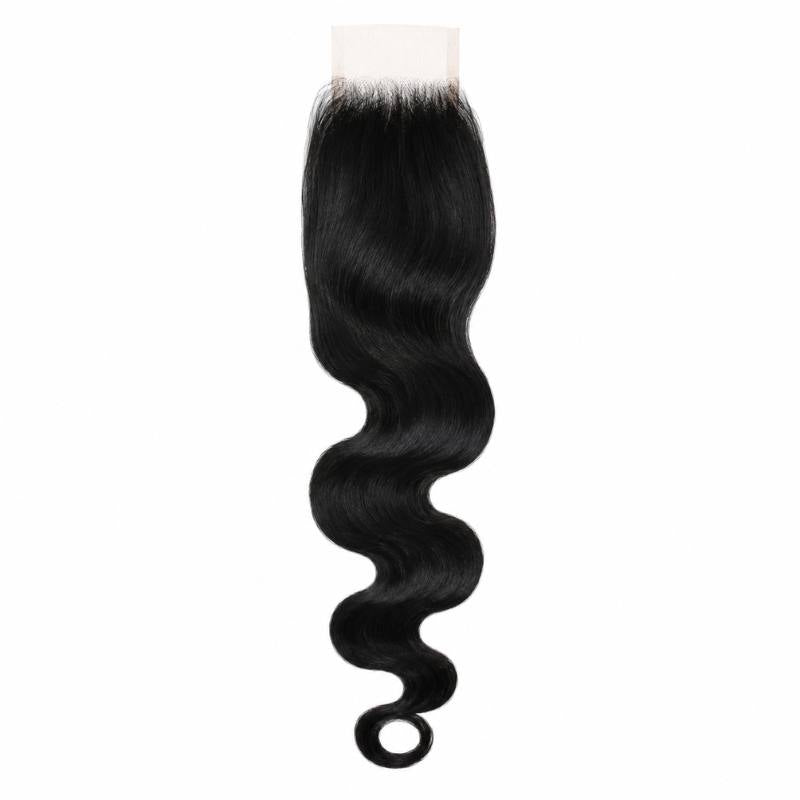 Jet Black Body Wave 2x6 HD Lace Closure