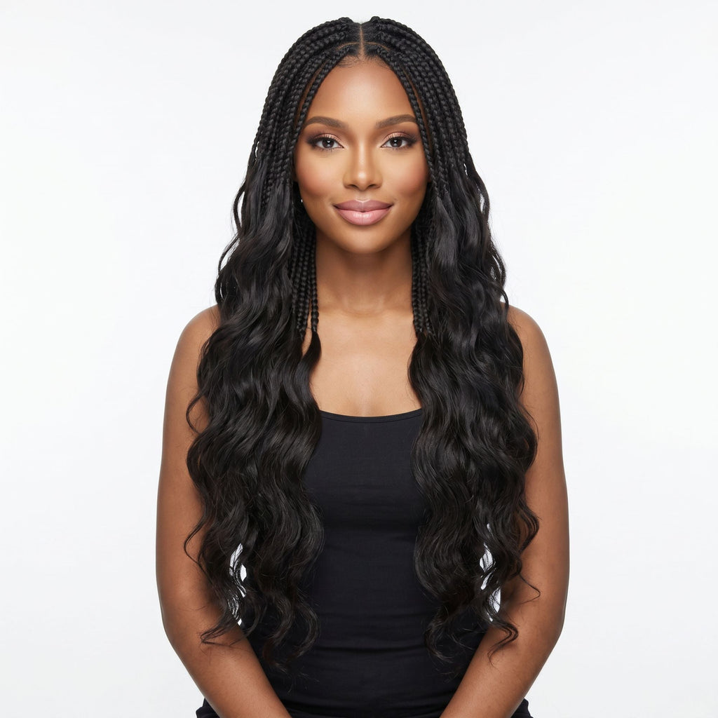 20" Body Wave Feather Crochet