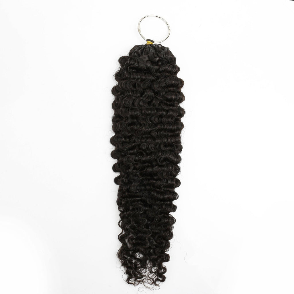 20" Burmese Curly Feather Crochet