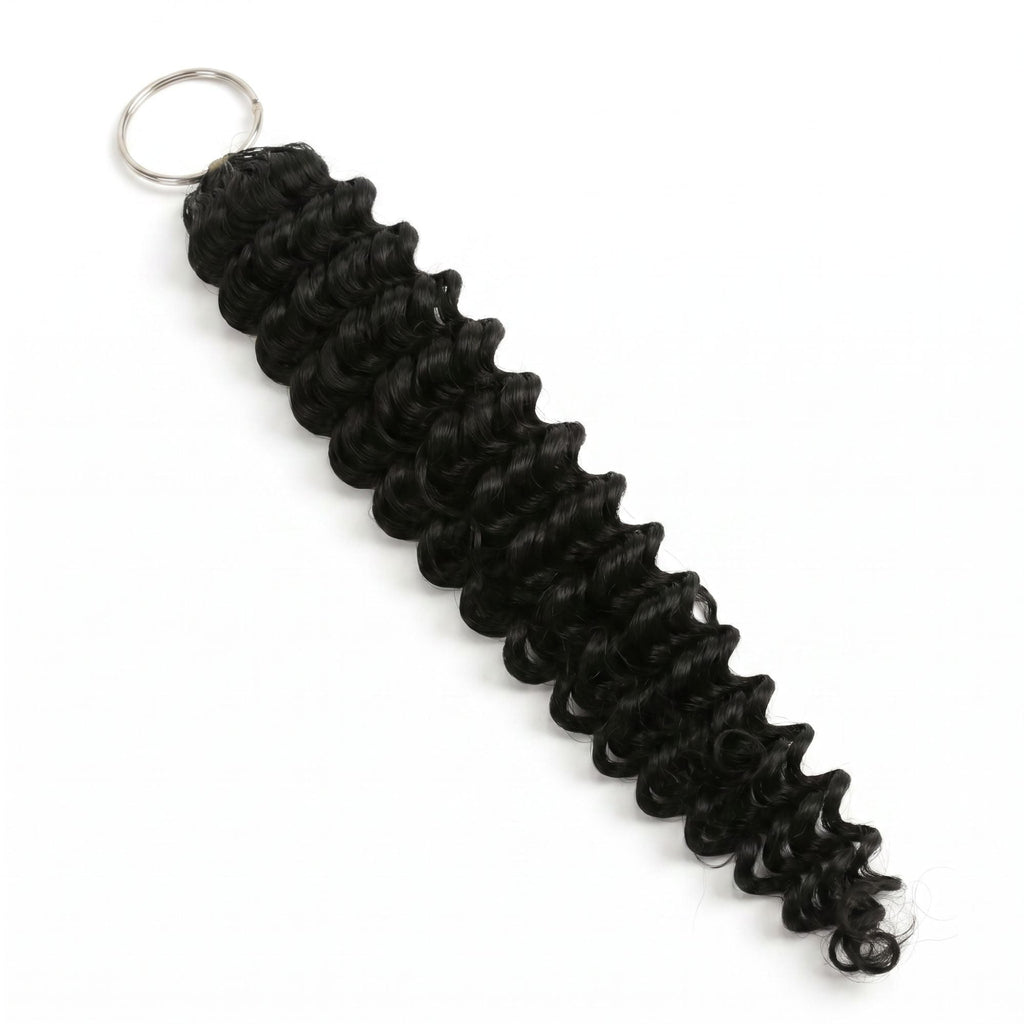 20" Deep Wave Feather Crochet