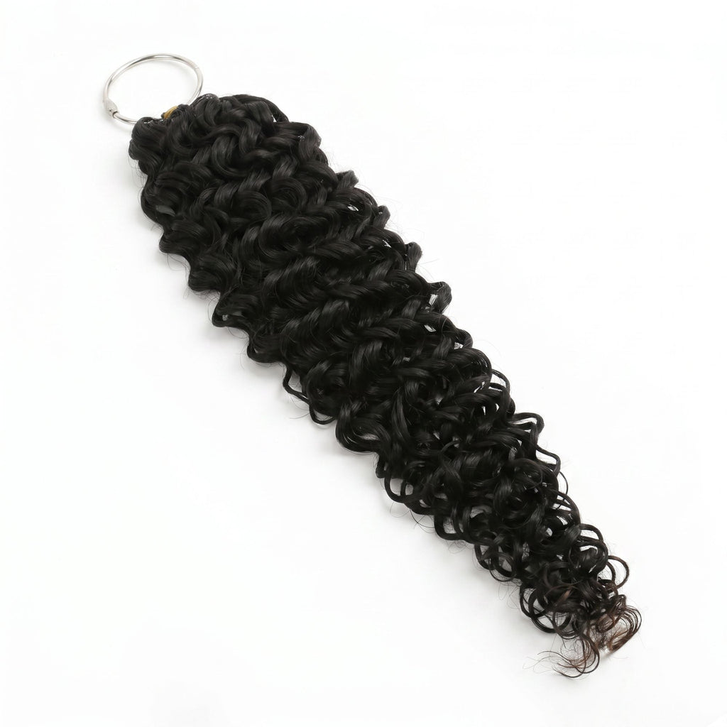 20" Ocean Wave Feather Crochet