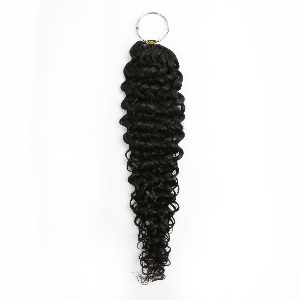 20" Ocean Wave Feather Crochet