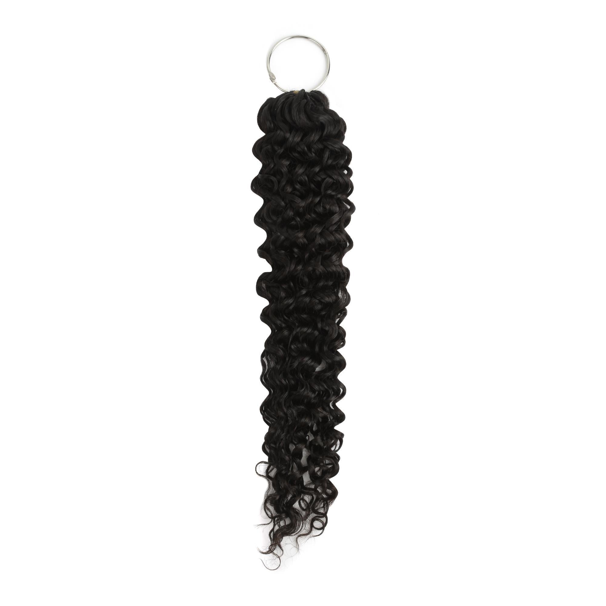 20" Water Wave Feather Crochet
