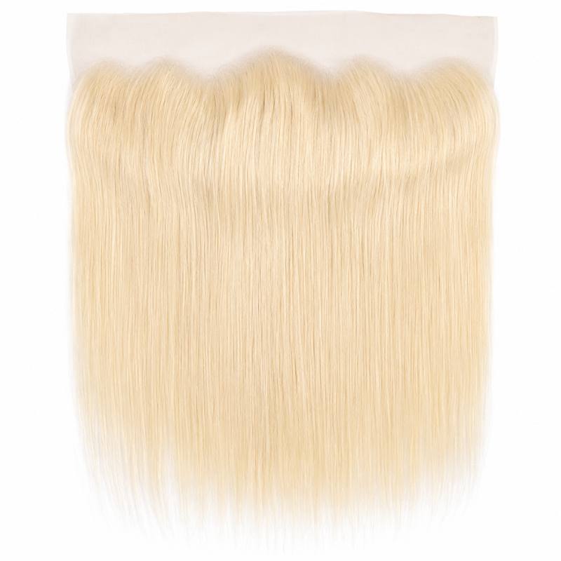 Blonde Straight 13x4 Transparent Lace Frontal
