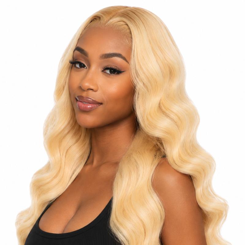 Blonde Body Wave Transparent Full Lace Wig