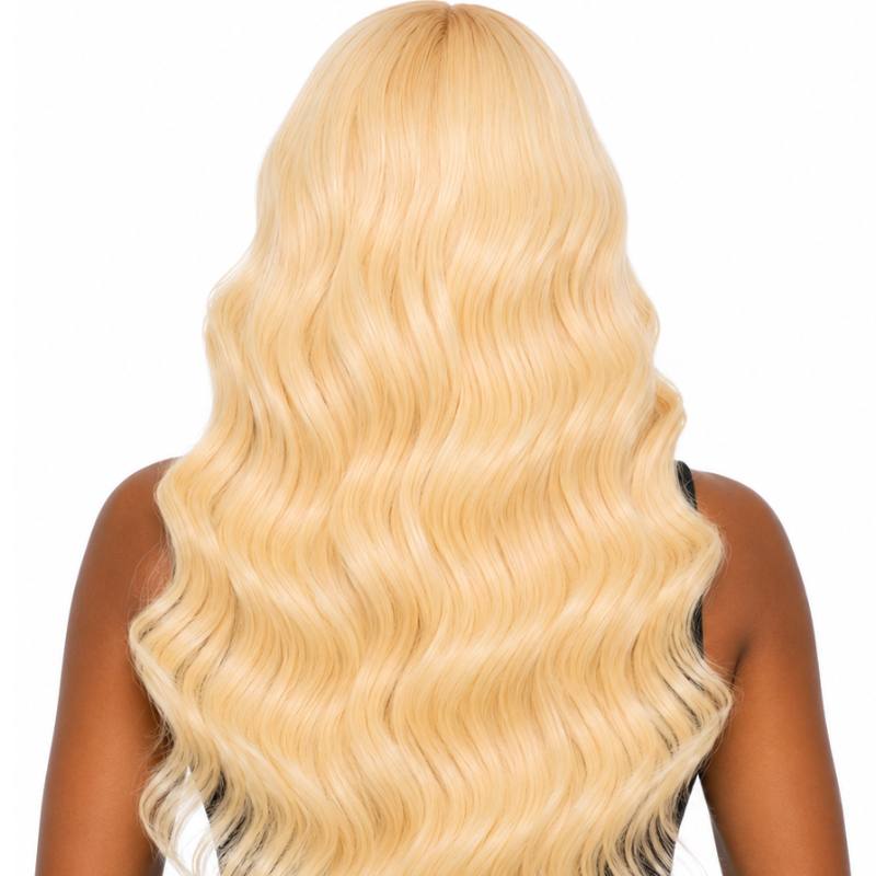 Blonde Body Wave Transparent Full Lace Wig