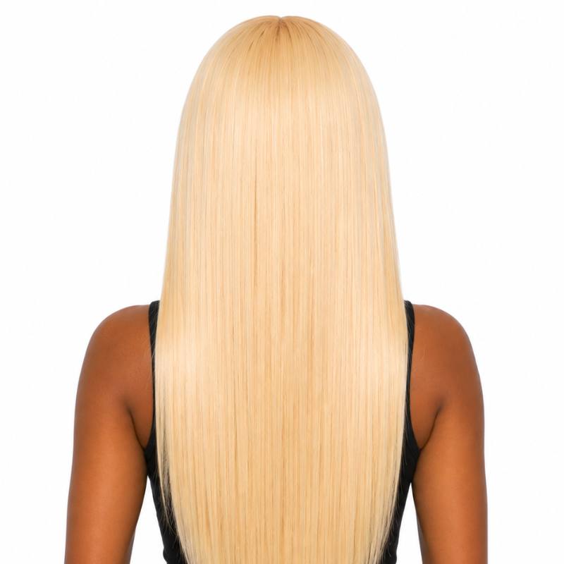Blonde Straight Transparent Full Lace Wig