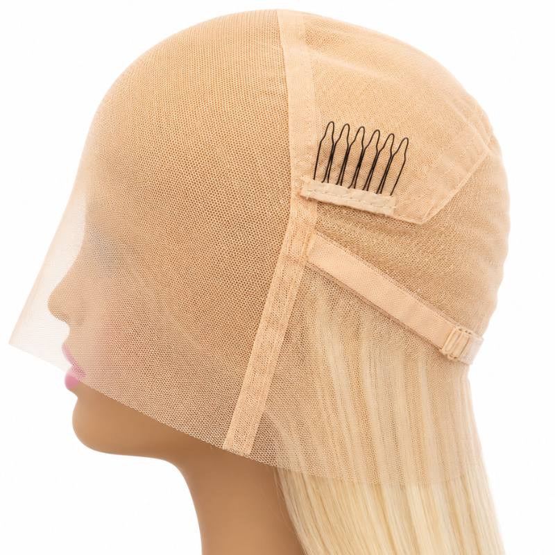 Blonde Straight Transparent Full Lace Wig