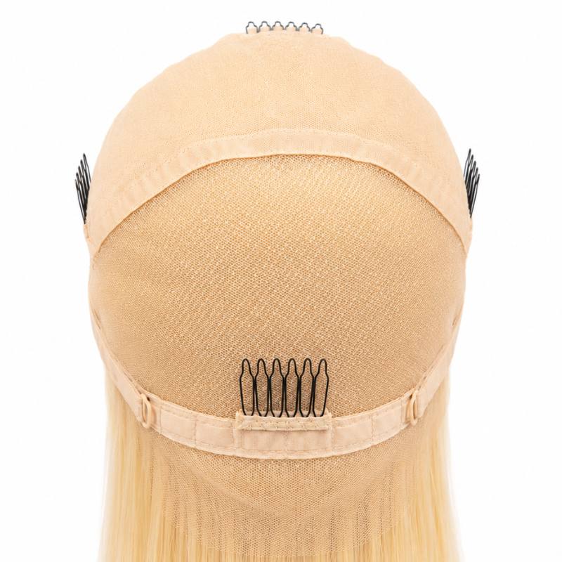Blonde Straight Transparent Full Lace Wig