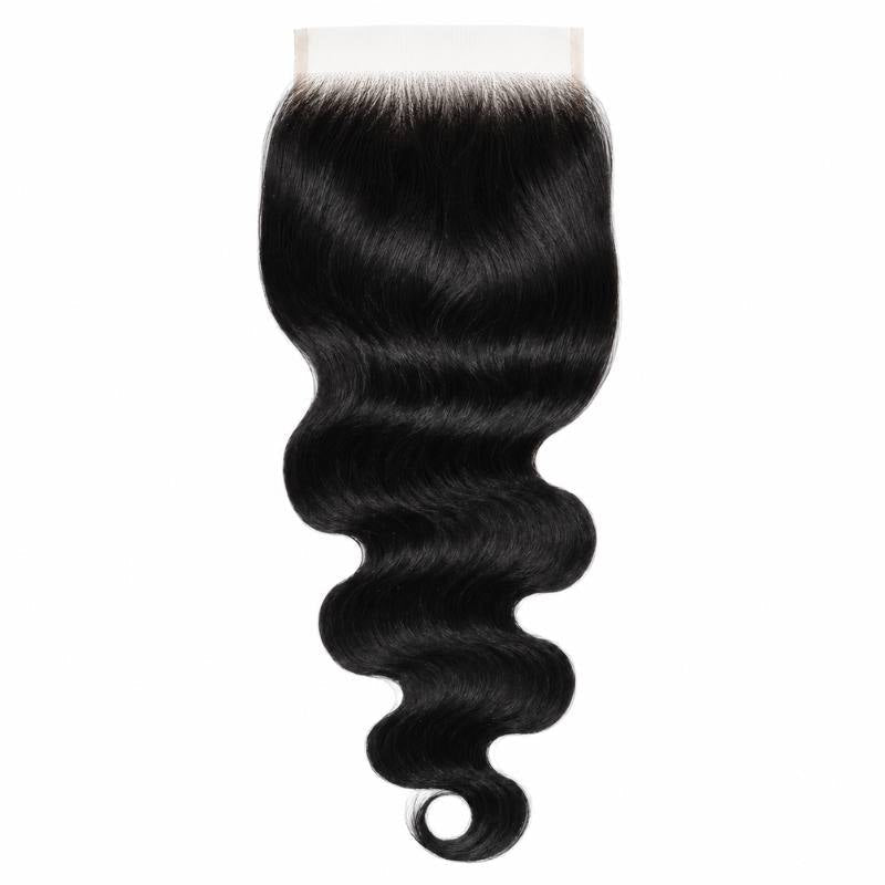 Jet Black Body Wave 6x6 HD Lace Closure
