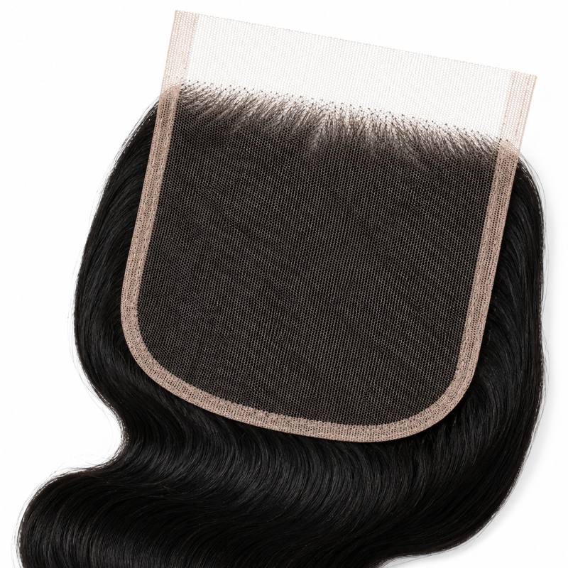 Jet Black Body Wave 6x6 HD Lace Closure