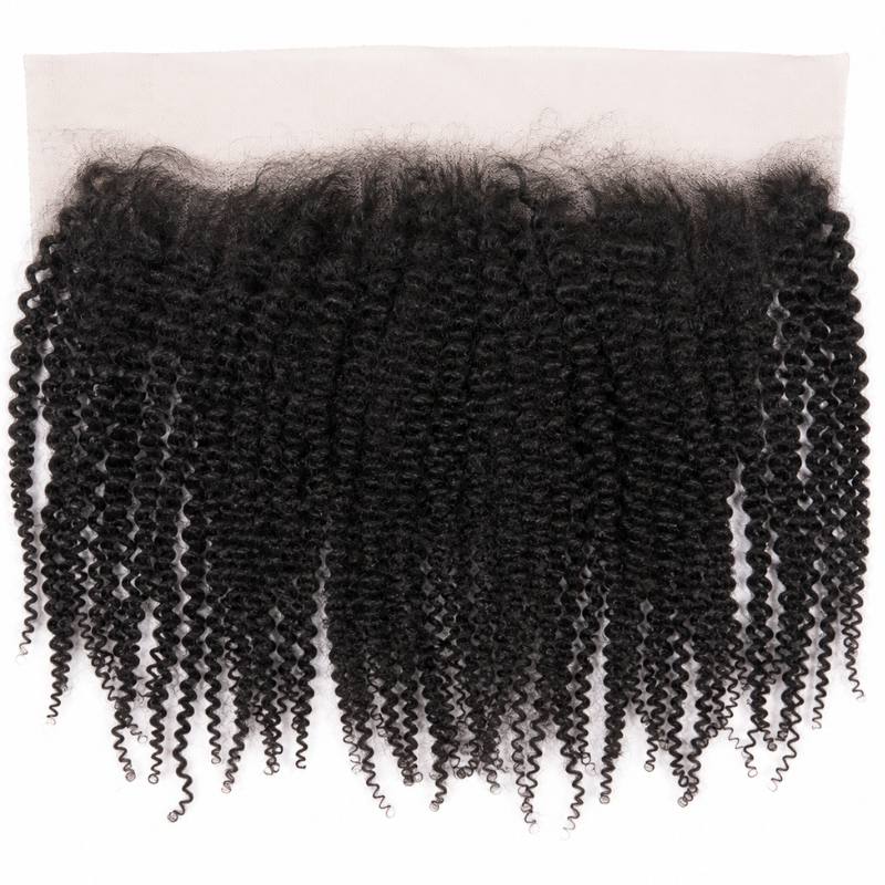 Afro Kinky 13x4 Transparent Lace Frontal
