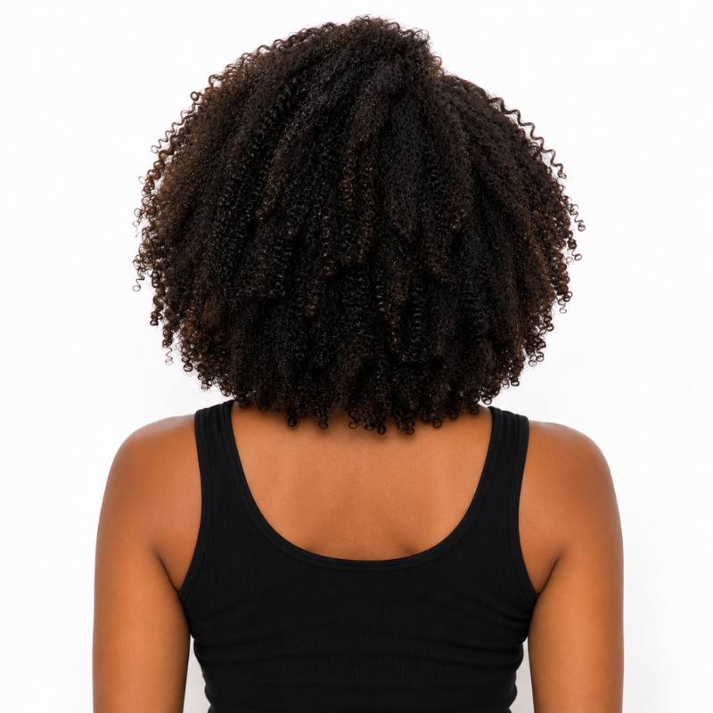 Afro Kinky Curly Headband Wig