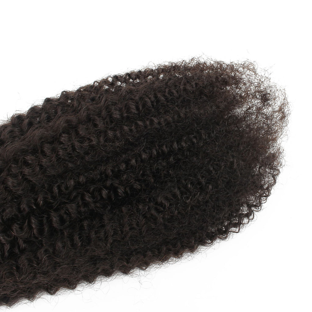 Afro Kinky Bulk Human Hair Extensions