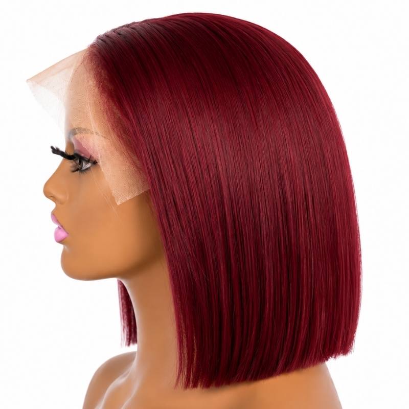 Cherry 13x4 Transparent Lace Front Bob Wig
