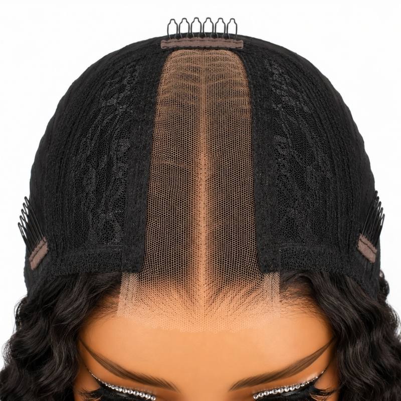Glueless Deep Wave 2x6 HD Lace Closure Wig