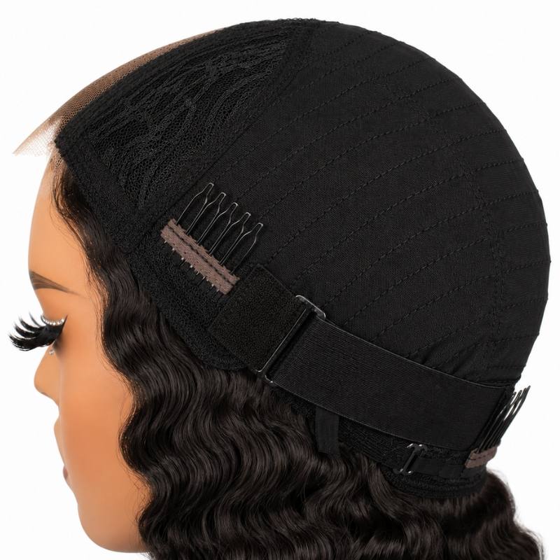 Glueless Deep Wave 2x6 HD Lace Closure Wig