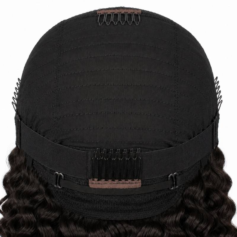 Glueless Deep Wave 2x6 HD Lace Closure Wig
