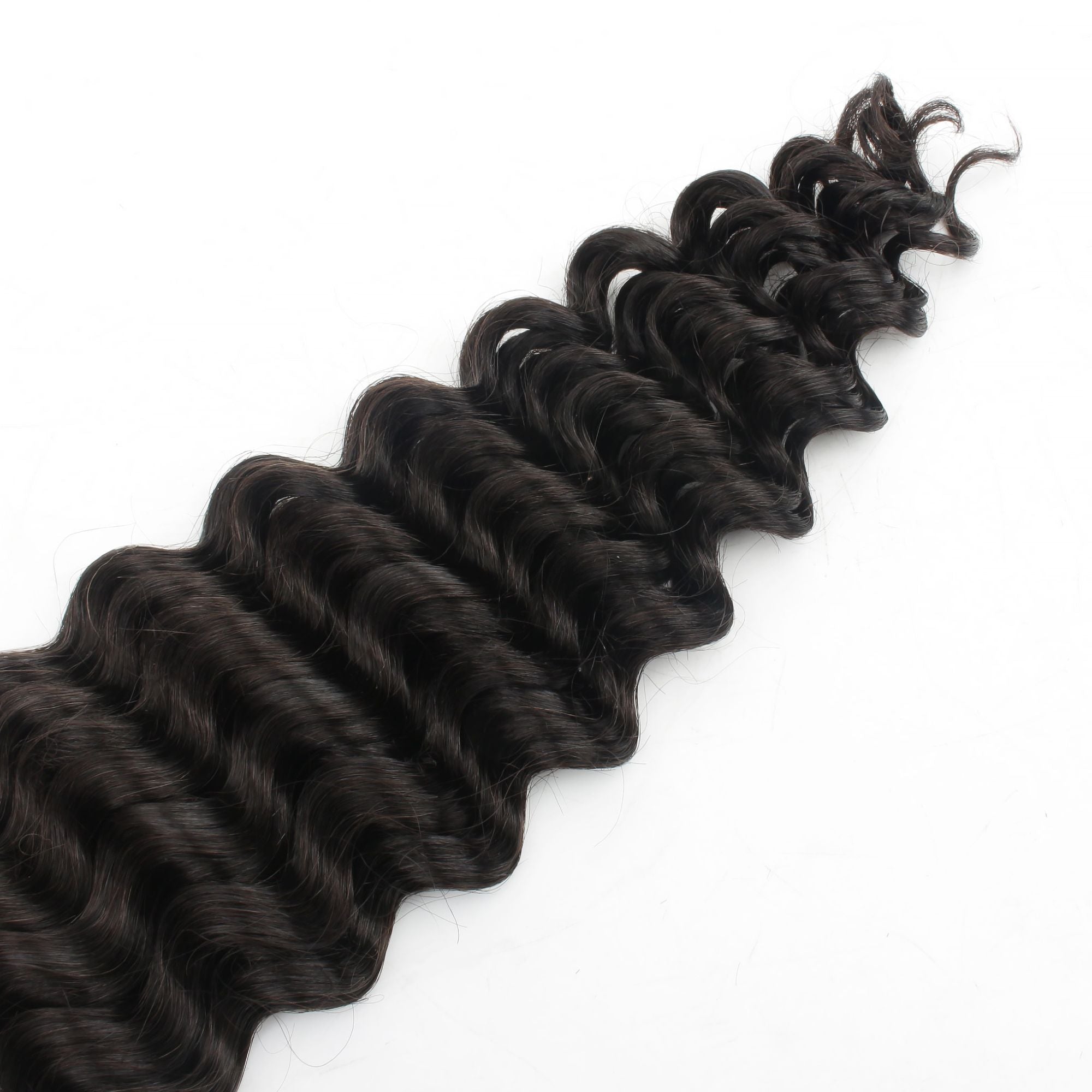 Deep Wave Bulk Human Hair Extensions