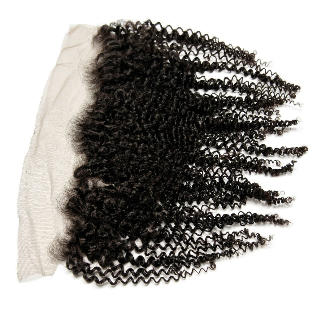 Jerry Curl 13x4 Transparent Lace Frontal