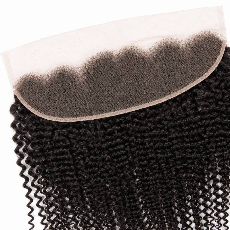 Kinky Curly 13x4 Transparent Lace Frontal