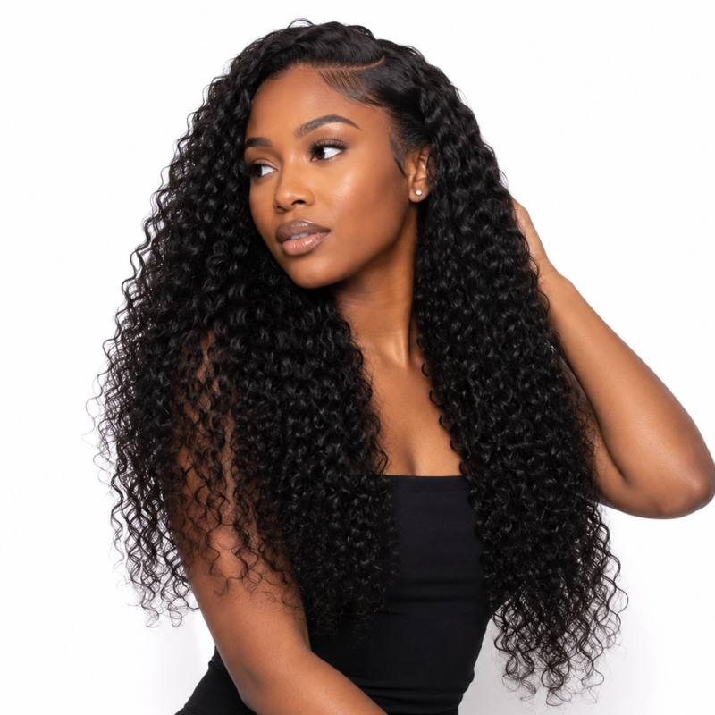 Kinky Curly Human Hair Bundle Deal