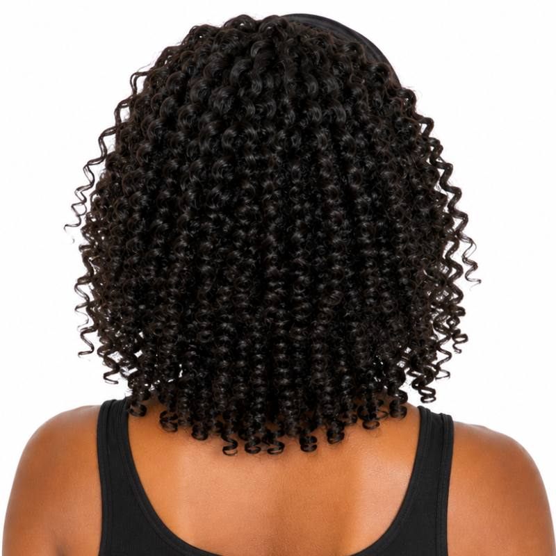 Kinky Curly Headband Wig
