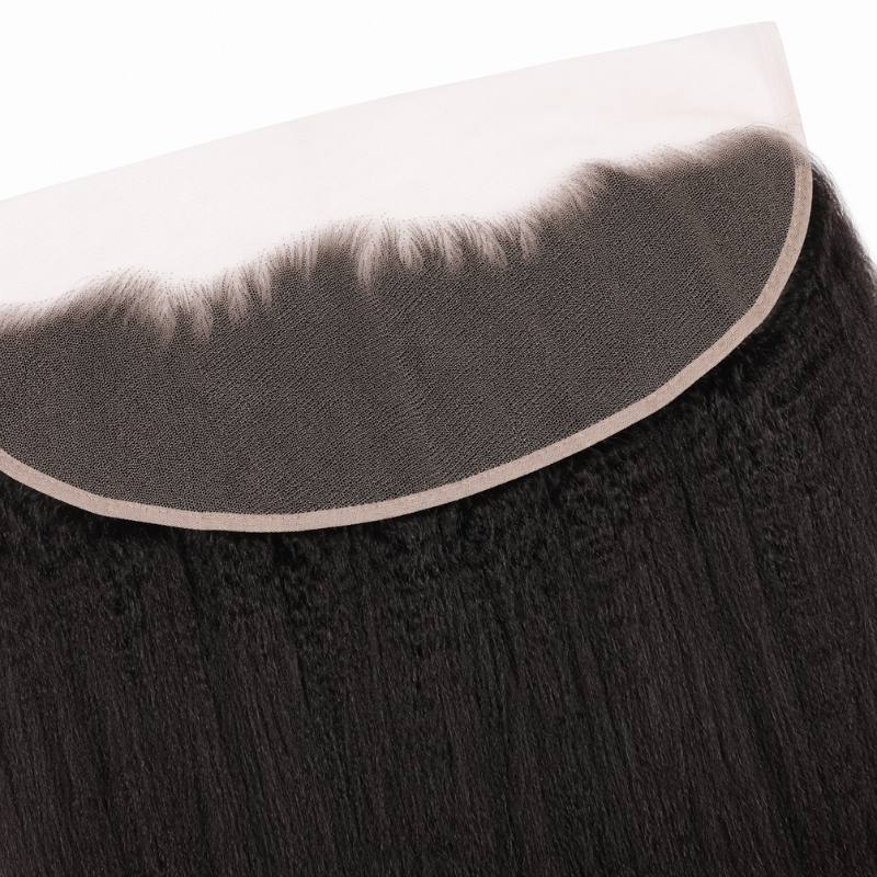 Kinky Straight 13x4 Transparent Lace Frontal