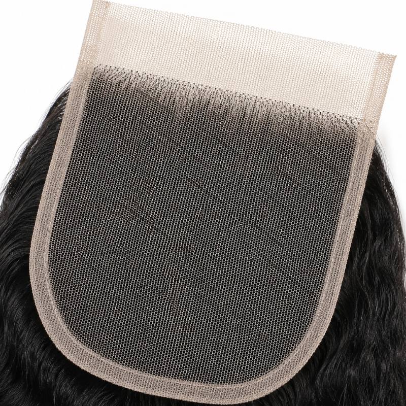 Kinky Straight 4x4 Transparent Lace Closure