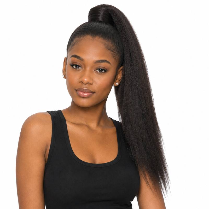 Kinky Straight Ponytail
