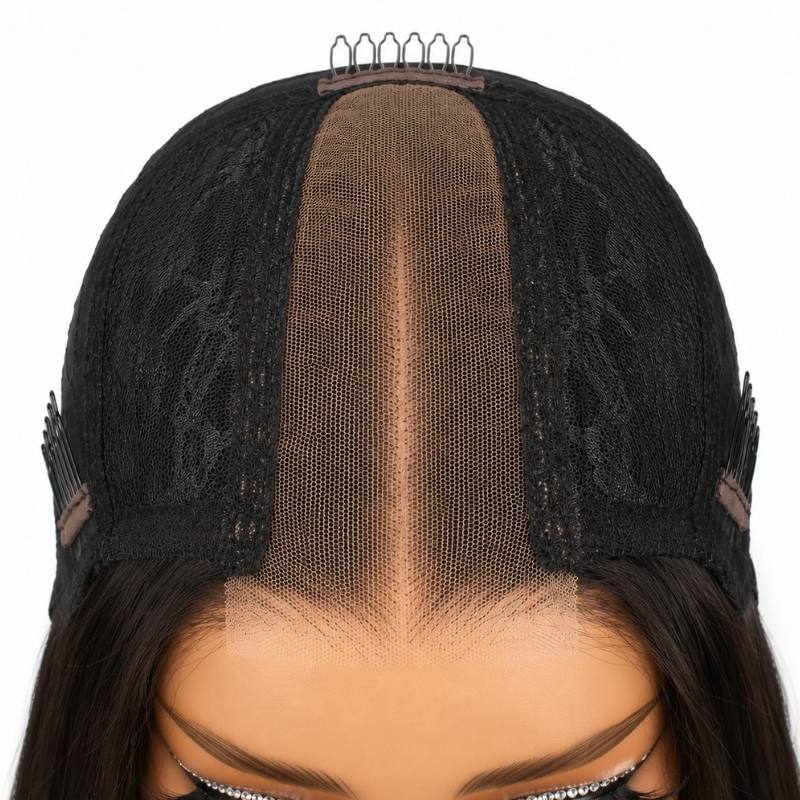 Glueless Straight 2x6 HD Lace Closure Wig