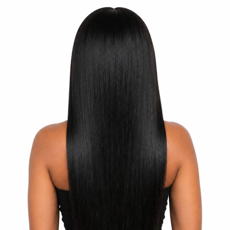 Straight U-Part Wig