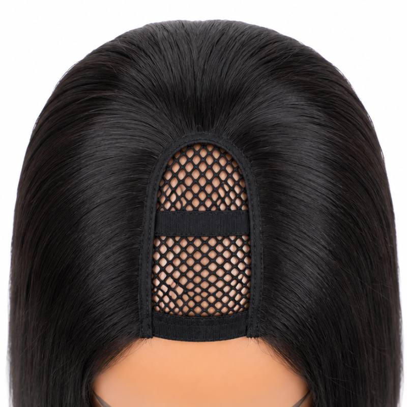 Straight U-Part Wig