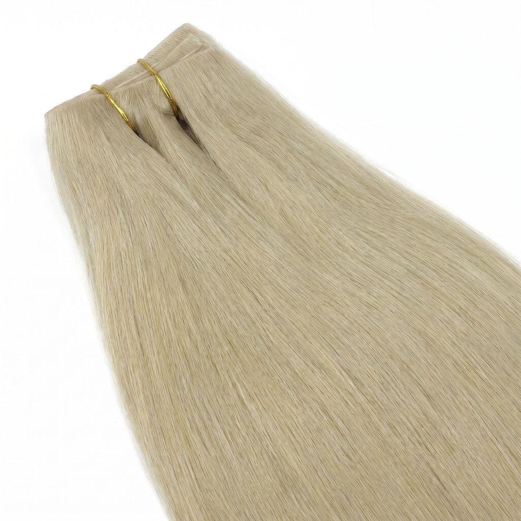 Warm Honey Blonde Invisible Clip-ins