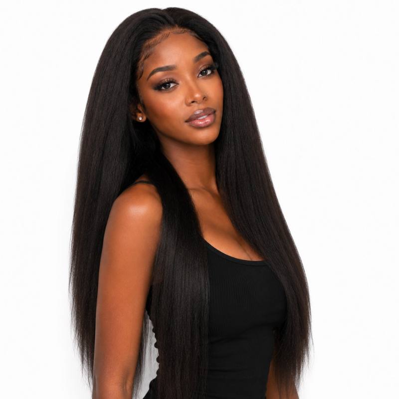 Yaki Straight Half Wig