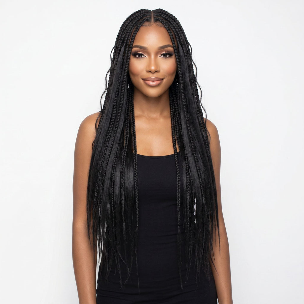 Yaki Straight Bulk Human Hair Extensions
