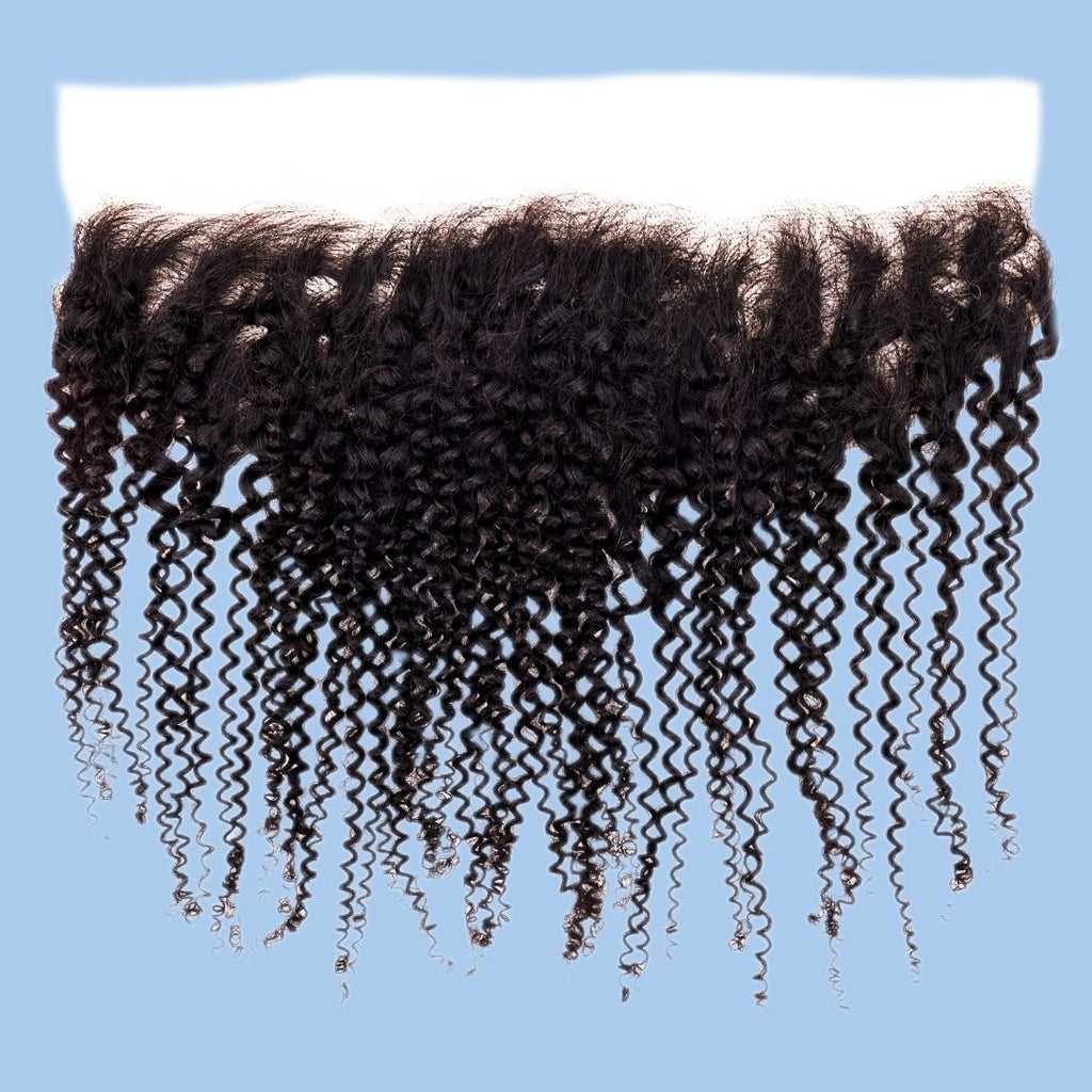 Afro Kinky 13x4 Transparent Lace Frontal