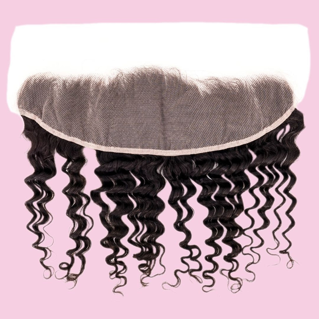 Deep Wave 13x4 Transparent Lace Frontal