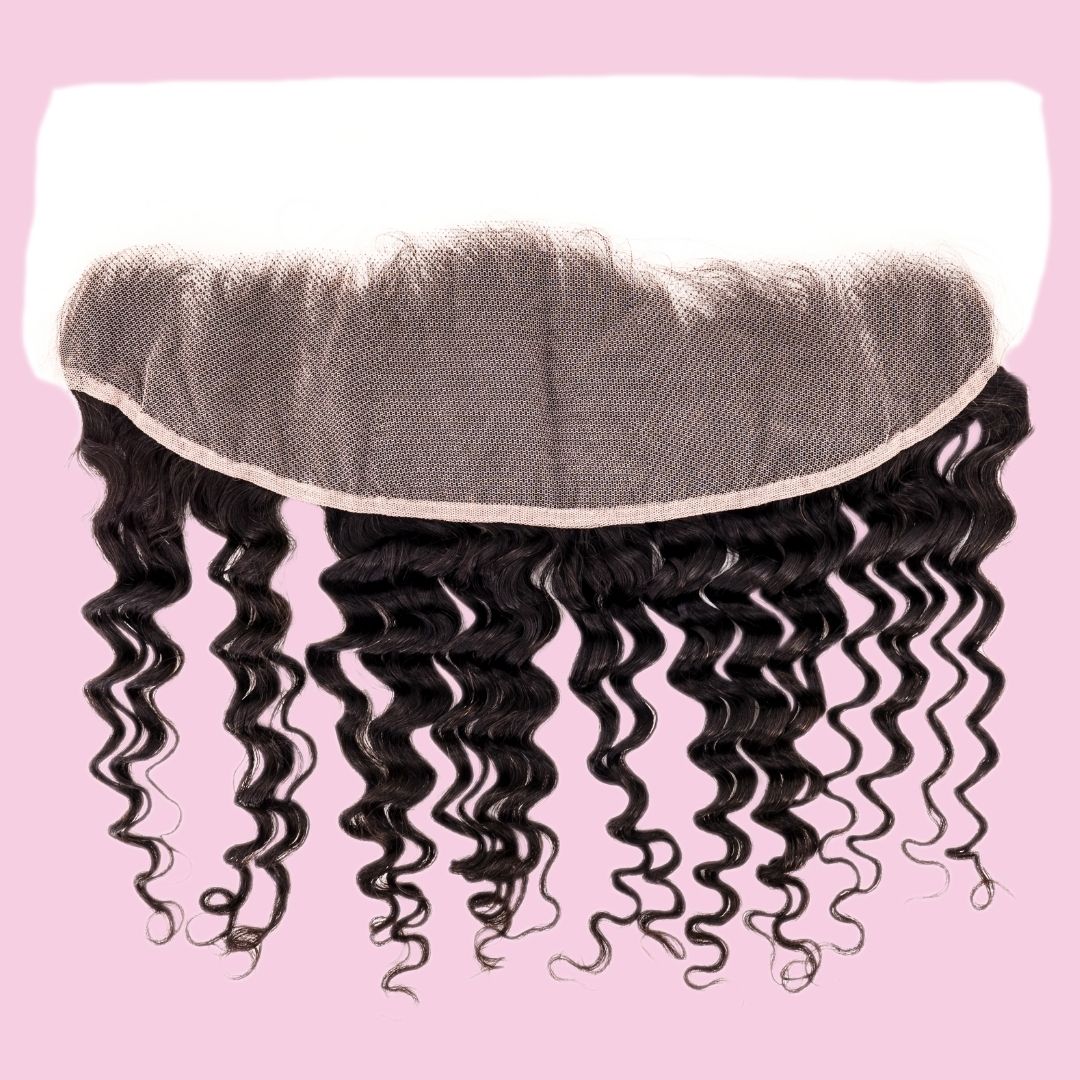 Deep Wave 13x4 Transparent Lace Frontal