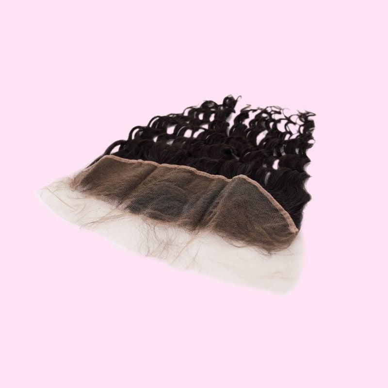 Deep Wave 13x4 Transparent Lace Frontal