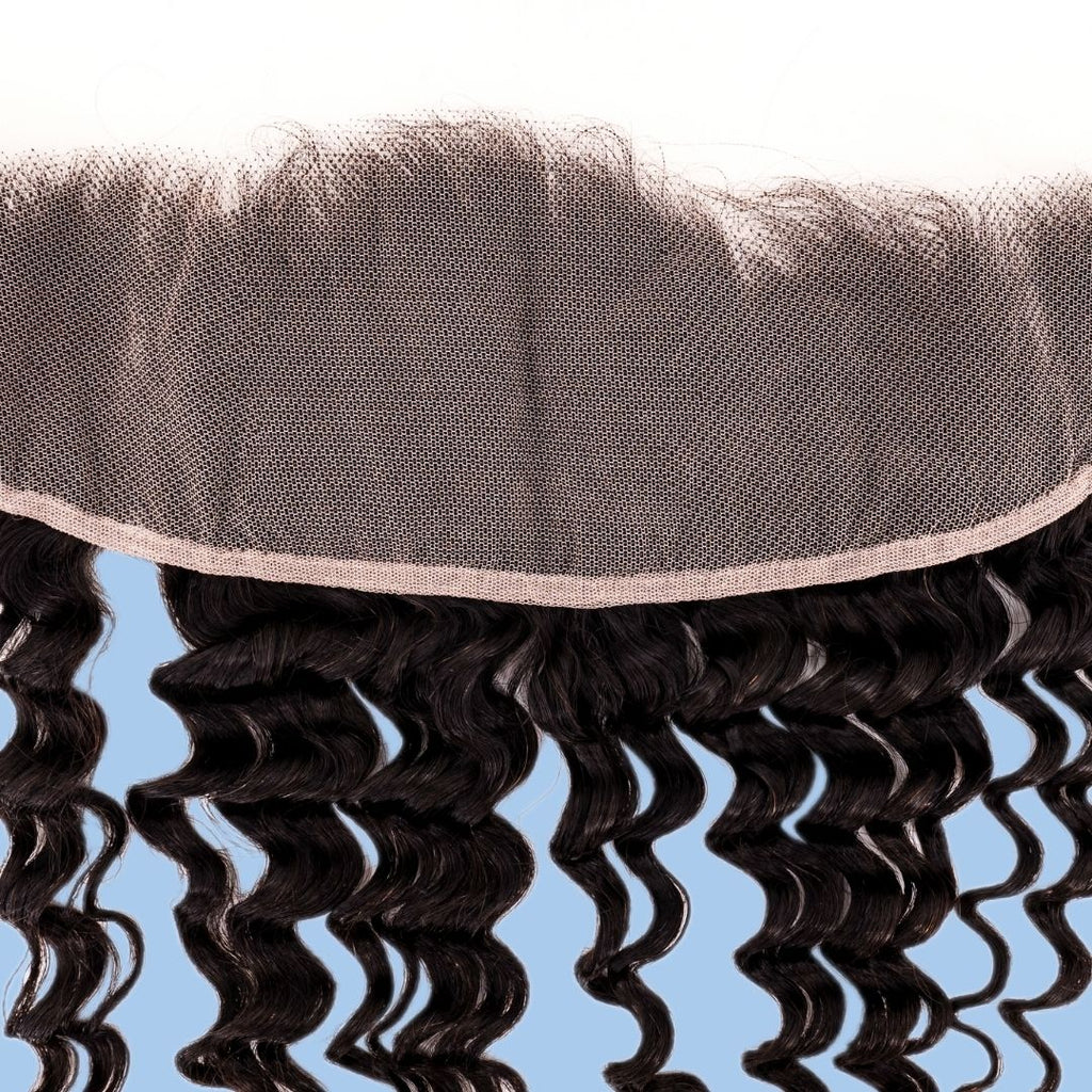 Deep Wave 13x4 Transparent Lace Frontal