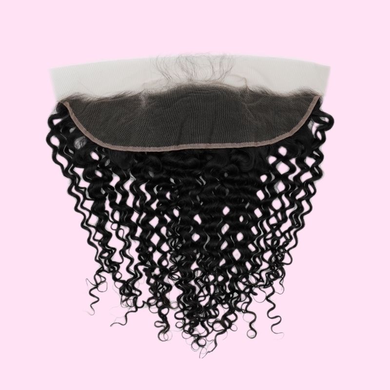 Kinky Curly 13x4 Transparent Lace Frontal