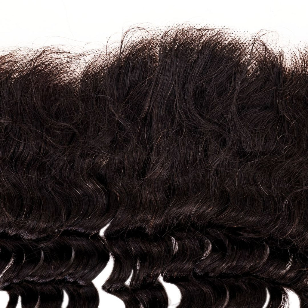 Deep Wave 13x4 Transparent Lace Frontal