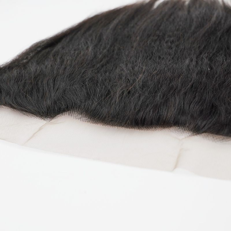 Kinky Straight 13x4 Transparent Lace Frontal