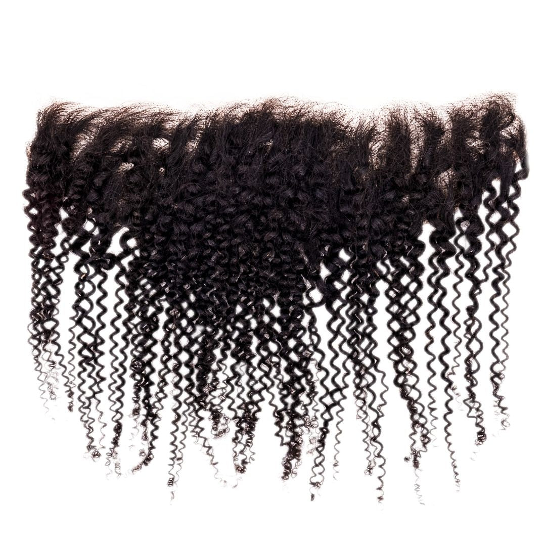 Afro Kinky 13x4 Transparent Lace Frontal